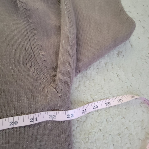 Patagonia Mens XL Lambswool Nylon Full Zip Sweater Cardigan Brown - Picture 6 of 11